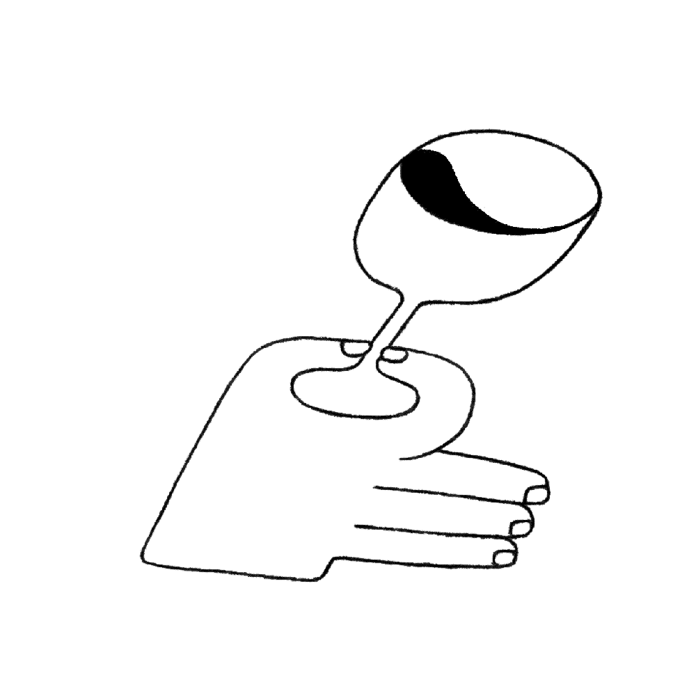 Wine swirl animation